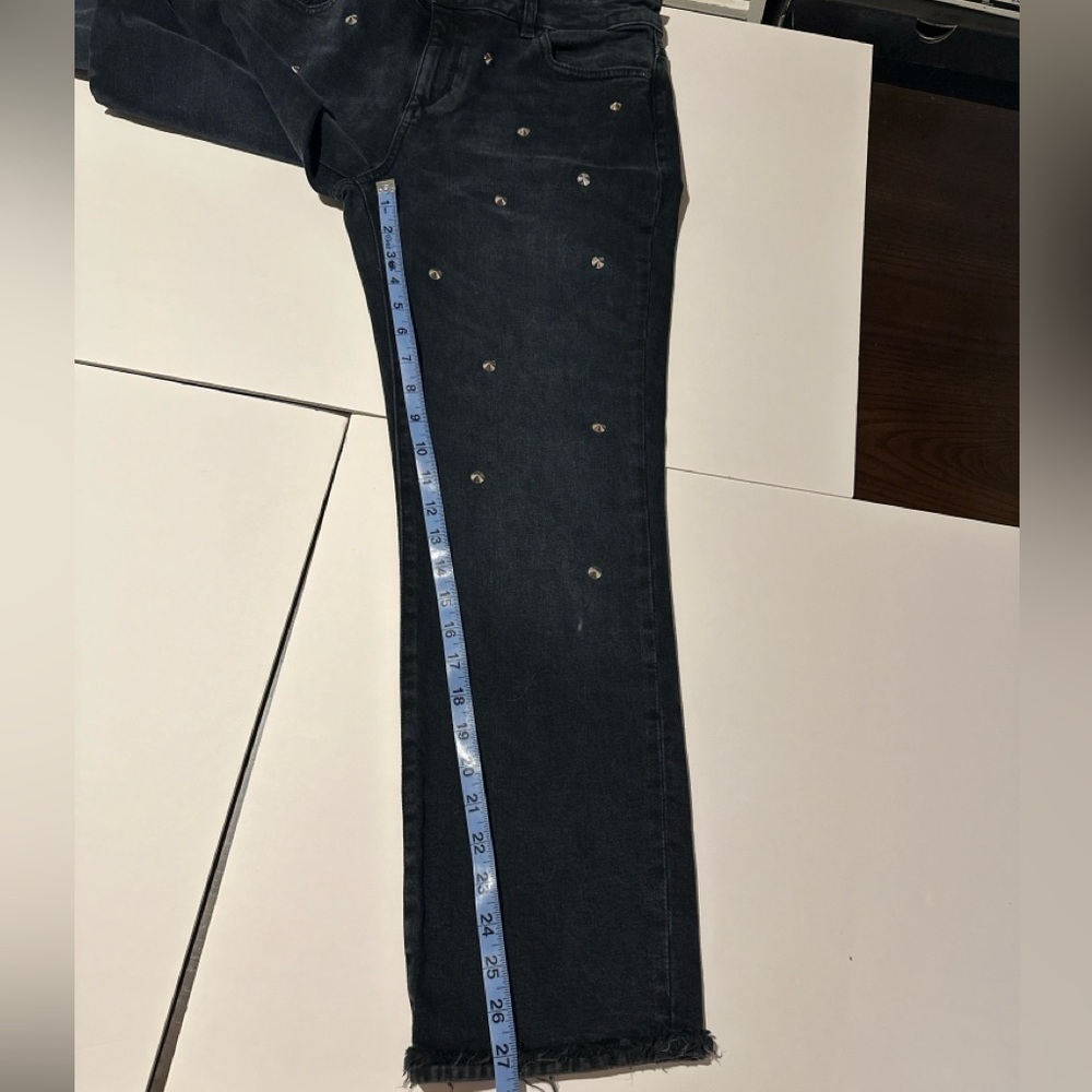 Mara Instasculpt Straight Ankle Jeans Women’s Size 30 dark Denim Pants - Picture 8 of 10